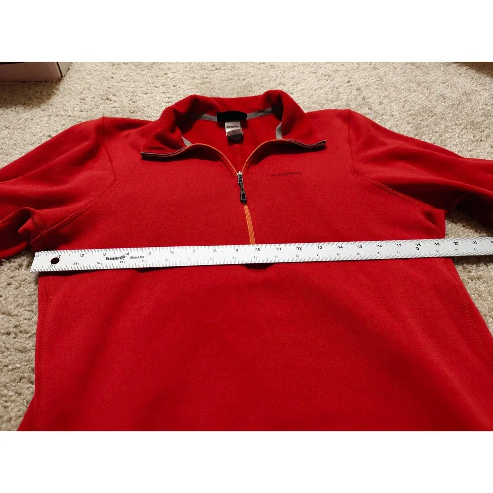 Patagonia Mens R1 Daily Quarter-Zip Fleece Pullover Red 47710FA12 Large